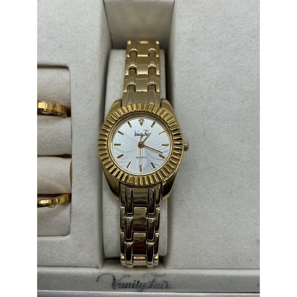 Vintage Watch Set Vanity Fair Womens gift set Untested